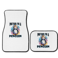 Funny Penguin Full Set Car Mats | Artistshot