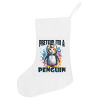 Funny Penguin Holiday Stocking | Artistshot