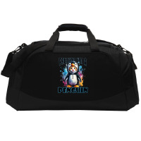 Funny Penguin Active Duffel | Artistshot