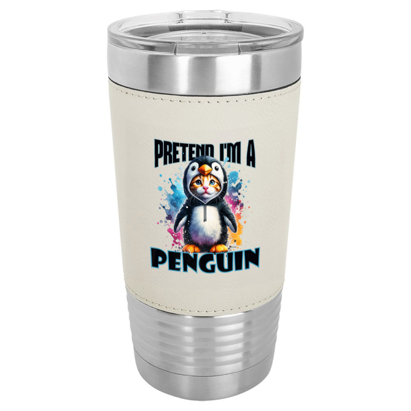 Funny Penguin Leatherette Tumbler | Artistshot