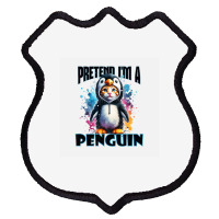 Funny Penguin Shield Patch | Artistshot