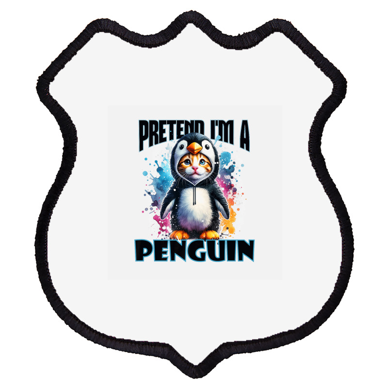 Funny Penguin Shield Patch | Artistshot