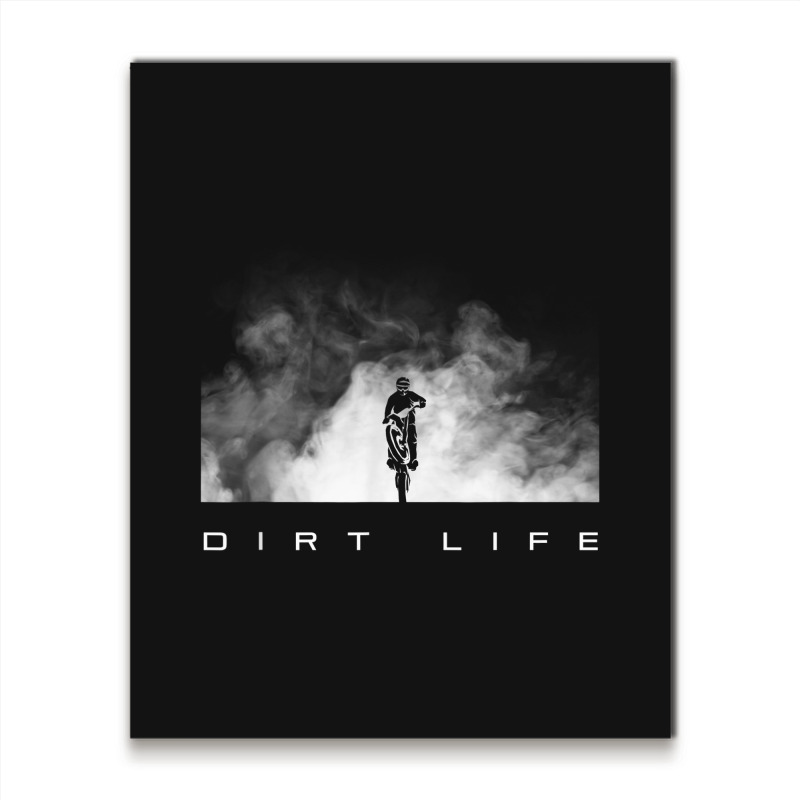 Dirt Bike Metal Print Vertical | Artistshot