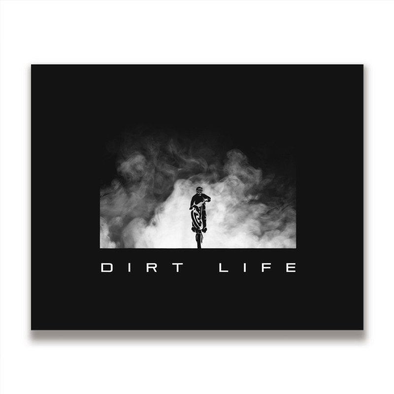 Dirt Bike Metal Print Horizontal | Artistshot