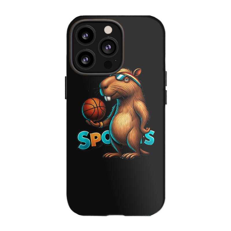 Capybara Basketball Animal Iphone 13 Pro Case | Artistshot