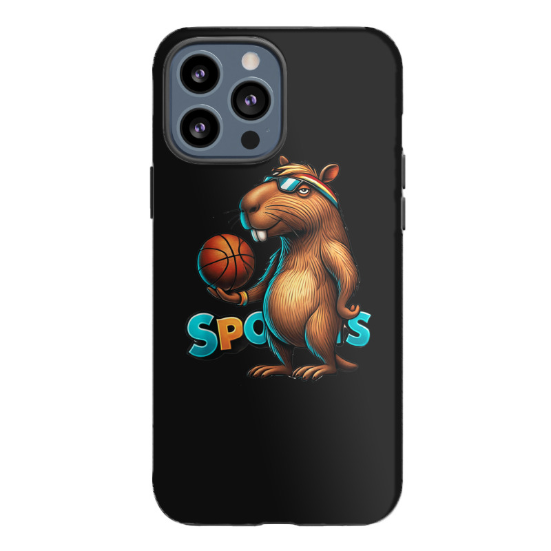 Capybara Basketball Animal Iphone 13 Pro Max Case | Artistshot