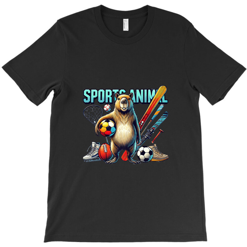 Capybara Sports Animal T-shirt | Artistshot