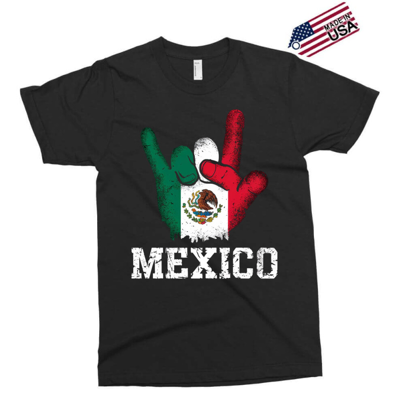 Hand Print Of Mexican Flag Exclusive T-shirt | Artistshot