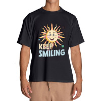 Keep Smiling Urban Heavy T-shirt | Artistshot