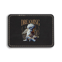 Dreaming Rectangle  Leatherette Patch | Artistshot