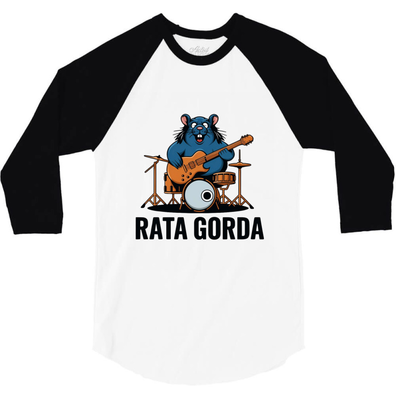 Rata Gorda 3/4 Sleeve Shirt | Artistshot