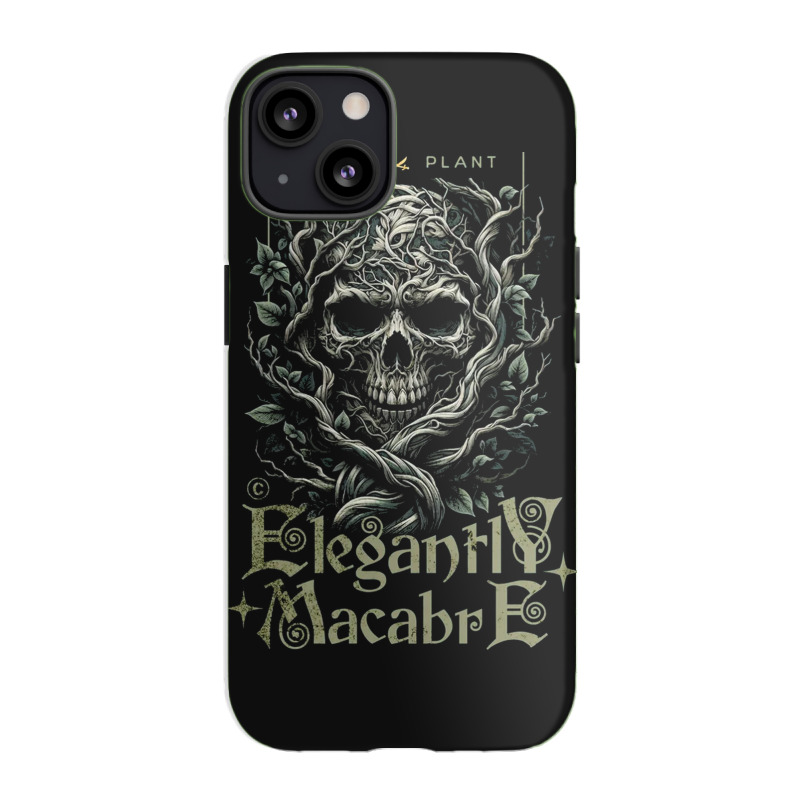 Gothic Plant Skull Iphone 13 Case | Artistshot