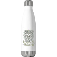 Gothic Plant Skull Stainless Steel Water Bottle | Artistshot