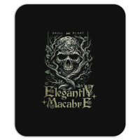 Gothic Plant Skull Mousepad | Artistshot