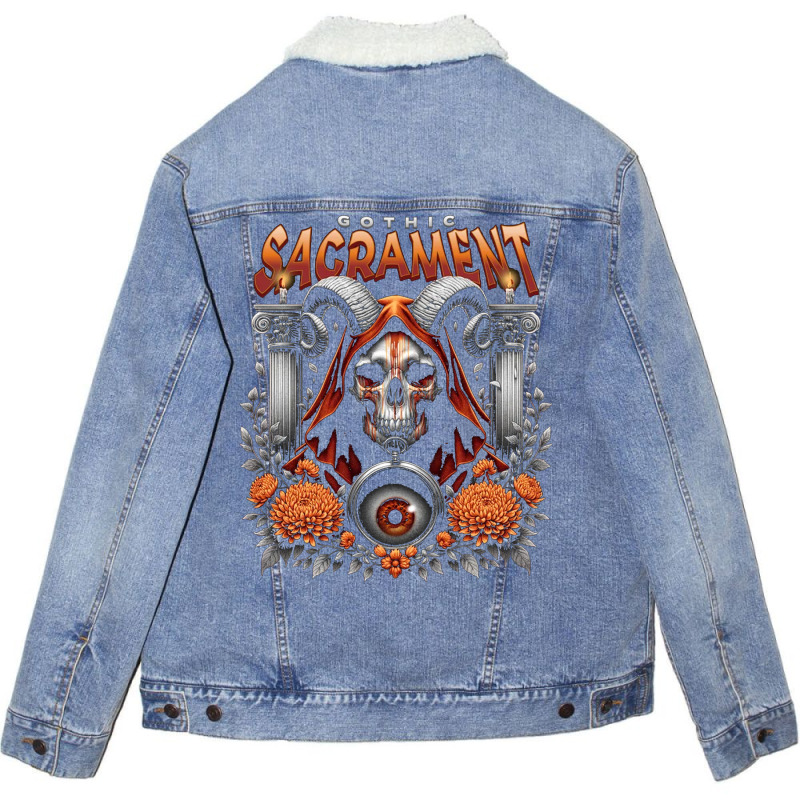 Gothic Sacrament Unisex Sherpa-lined Denim Jacket | Artistshot