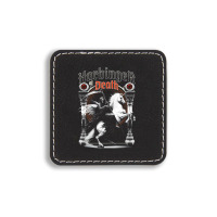 Harbinger Of Death Square Leatherette Patch | Artistshot