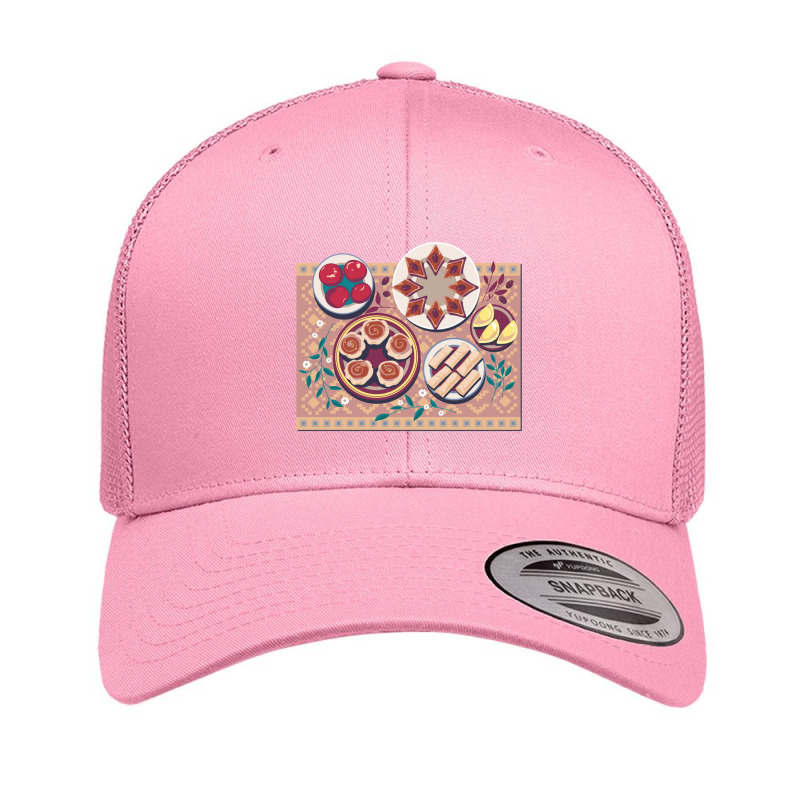 Nowruz - Iranian New Year Food Retro Trucker Cap by DHEERAJGOODWIN | Artistshot