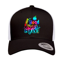 Tie Dye Head Start Squad Back To School Teachers Kids T Shirt Retro Trucker Cap | Artistshot