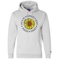 Sunflower Quotes Champion Hoodie | Artistshot