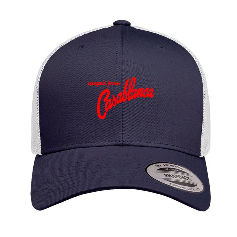 Casablanca Movie Escaped From Casablanca Retro Trucker Cap by cm-arts | Artistshot