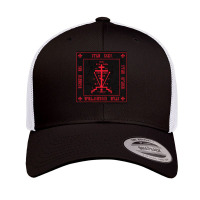 Calvary Cross (christian Orthodox Monastic Symbol) Classic Essential 1 Retro Trucker Cap | Artistshot