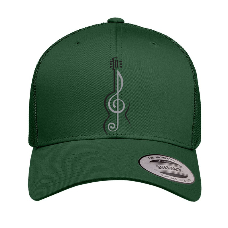 Musical Note Guitar Retro Trucker Cap by BrettHaralson | Artistshot