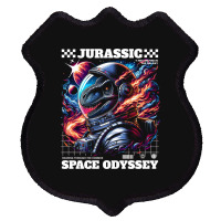 Jurassic Space Odyssey Shield Patch | Artistshot