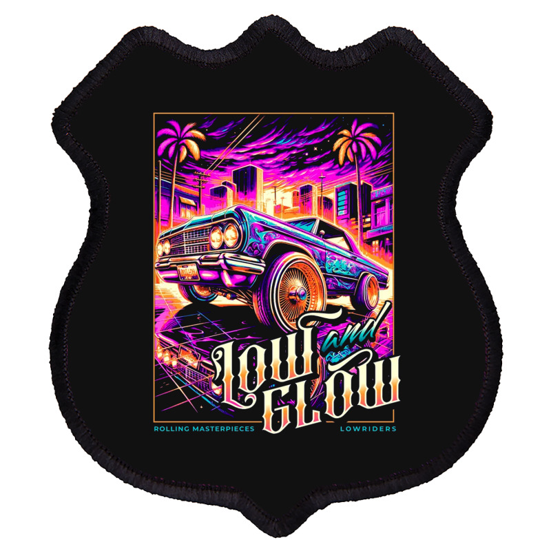 Low And Glow Shield Patch | Artistshot