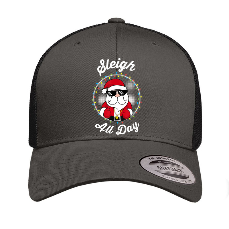 Santa Sleigh All Day Pajamas Men Women Kids Retro Trucker Cap by cm-arts | Artistshot