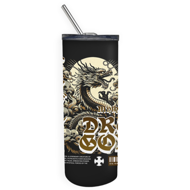 Mythical Dragon Skinny Tumbler | Artistshot