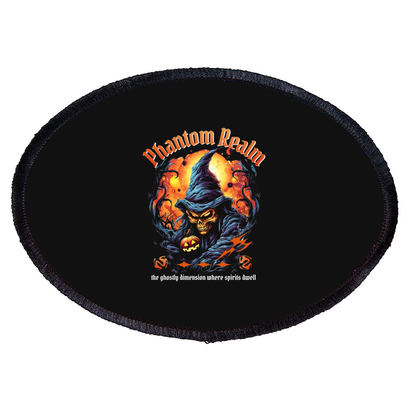 Phantom Realm Oval Patch | Artistshot