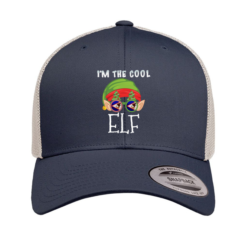 I'm The Cool American Samoan Elf - Gift For American Samoan With Roots Retro Trucker Cap by FrankJohnson | Artistshot