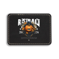 Restrain Rectangle  Leatherette Patch | Artistshot