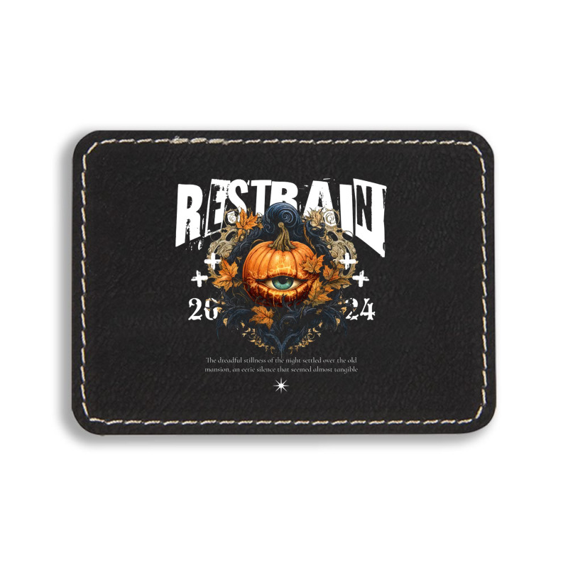 Restrain Rectangle  Leatherette Patch | Artistshot