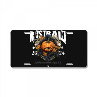 Restrain License Plate | Artistshot