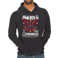 Robot Phoenix Fire Bird Vintage Hoodie | Artistshot