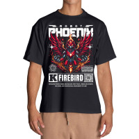 Robot Phoenix Fire Bird Urban Heavy T-shirt | Artistshot