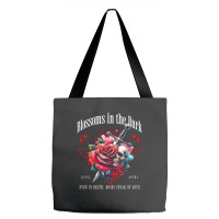 Rose Flower Impaled Sword Tote Bags | Artistshot