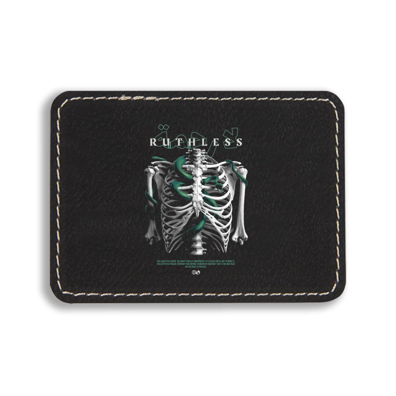 Ruthless Rectangle  Leatherette Patch | Artistshot