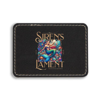 Siren's Lament Rectangle  Leatherette Patch | Artistshot