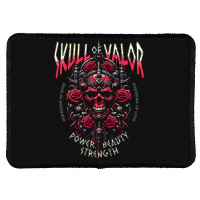 Skull Of Valor Rectangle Patch | Artistshot