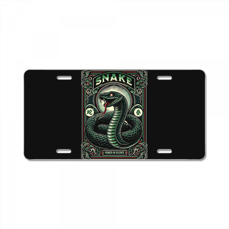 Snake License Plate | Artistshot