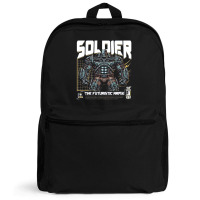 Soldier Robot Futuristic Army Sci-fi Military Backpack | Artistshot