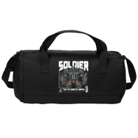 Soldier Robot Futuristic Army Sci-fi Military Duffel Bag | Artistshot