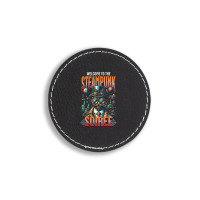 Steampunk Soiree Round Leatherette Patch | Artistshot