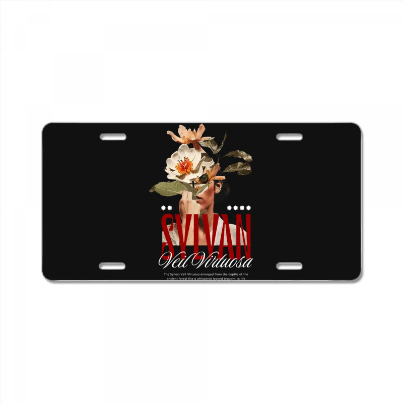 Sylvan Veil Virtuosa License Plate | Artistshot