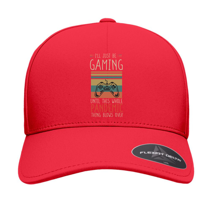 I'll Just Be Gaming Until This Whole Pandemic Thing Blows Over Online  Seamless Cap | Artistshot