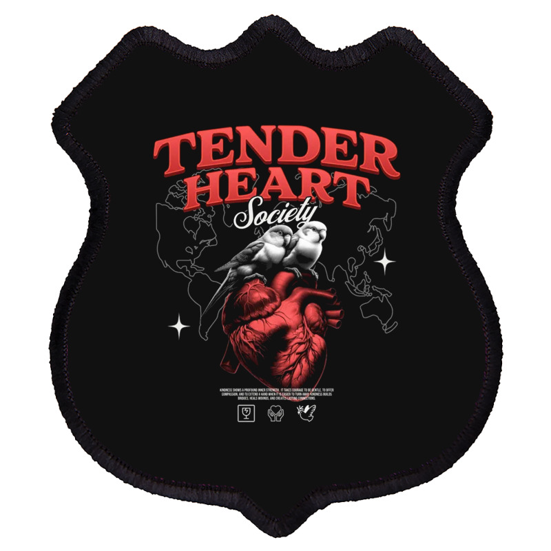 Tender Heart Shield Patch | Artistshot