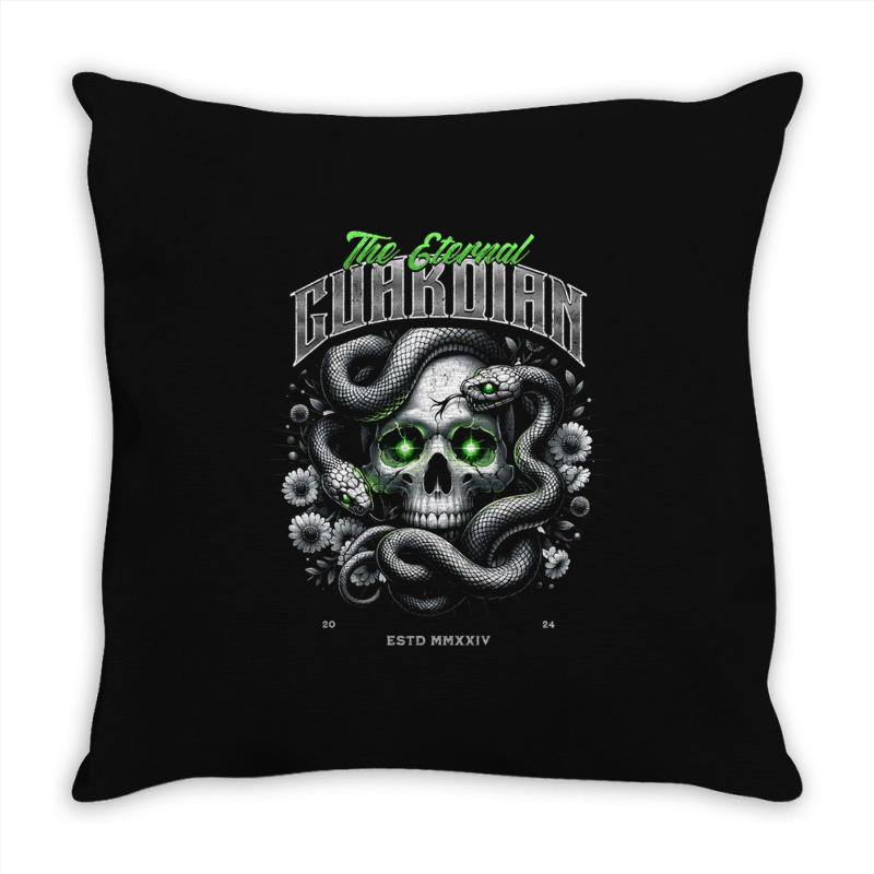 The Eternal Guardian Throw Pillow | Artistshot