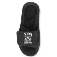 The Lion King Of Majesty Slide Sandal | Artistshot